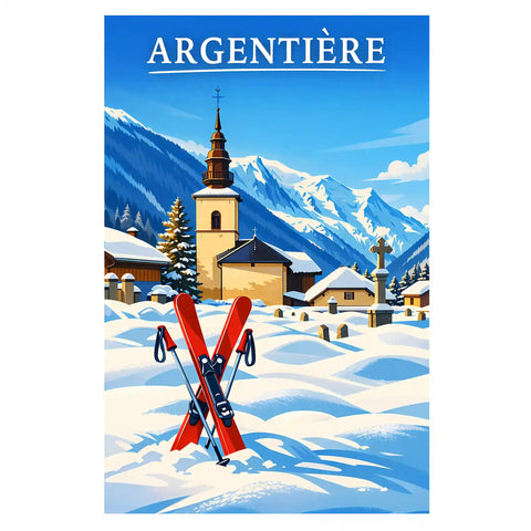Affiche - Argentière