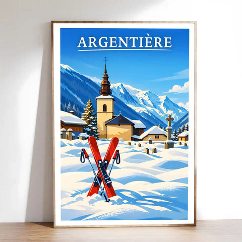 Affiche - Argentière