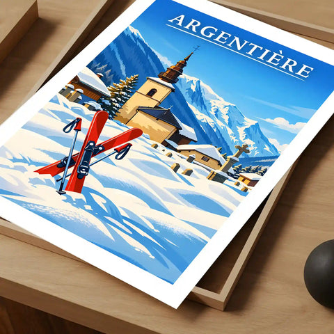 Affiche - Argentière
