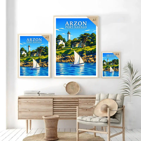 Affiche - Arzon - Port-Navalo