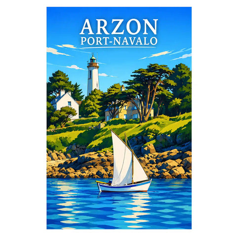 Affiche - Arzon - Port-Navalo