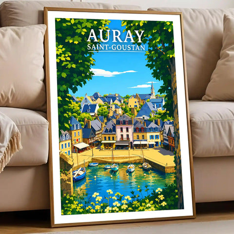 Affiche - Auray - Saint-Goustan