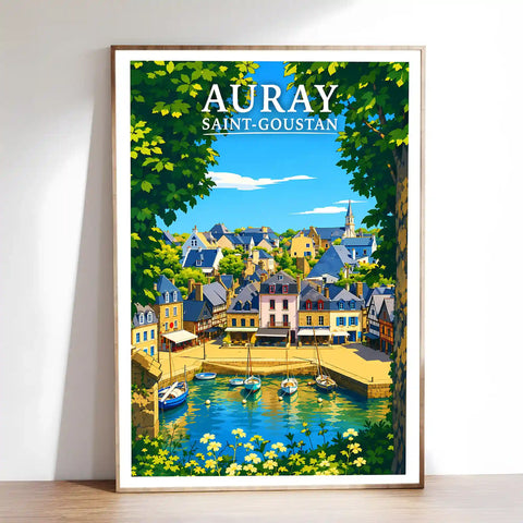 Affiche - Auray - Saint-Goustan