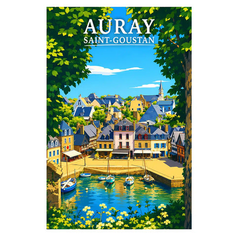 Affiche - Auray - Saint-Goustan