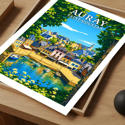 Affiche - Auray - Saint-Goustan