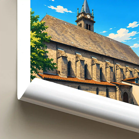 Affiche - Aurillac - Église Notre-Dame-aux-Neiges