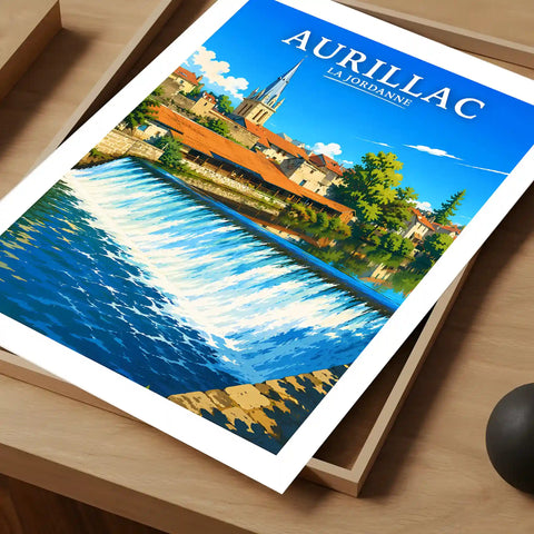 Affiche - Aurillac - La Jordanne