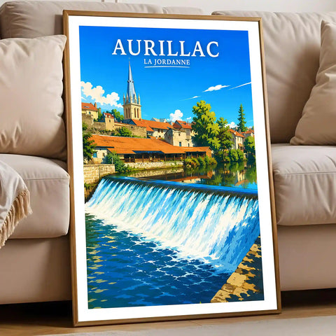 Affiche - Aurillac - La Jordanne