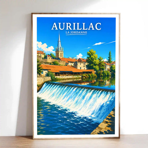Affiche - Aurillac - La Jordanne