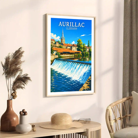Affiche - Aurillac - La Jordanne