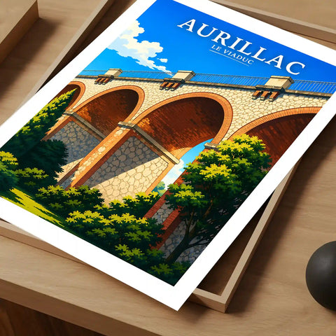 Affiche - Aurillac - Le Viaduc
