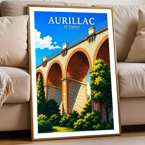 Affiche - Aurillac - Le Viaduc
