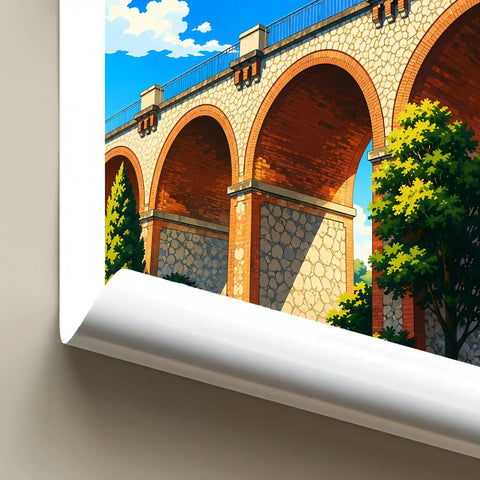 Affiche - Aurillac - Le Viaduc
