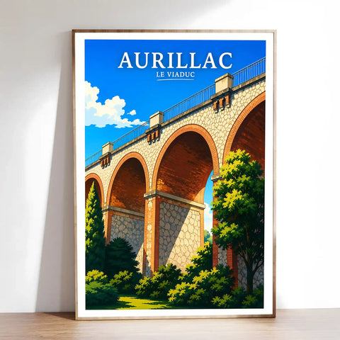 Affiche - Aurillac - Le Viaduc