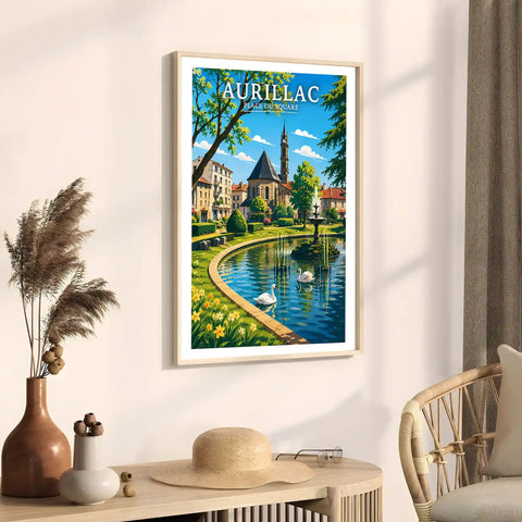 Affiche - Aurillac - Place du Square