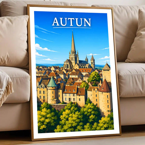 Affiche - Autun