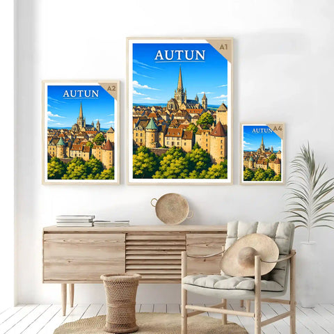 Affiche - Autun