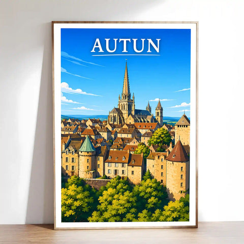 Affiche - Autun
