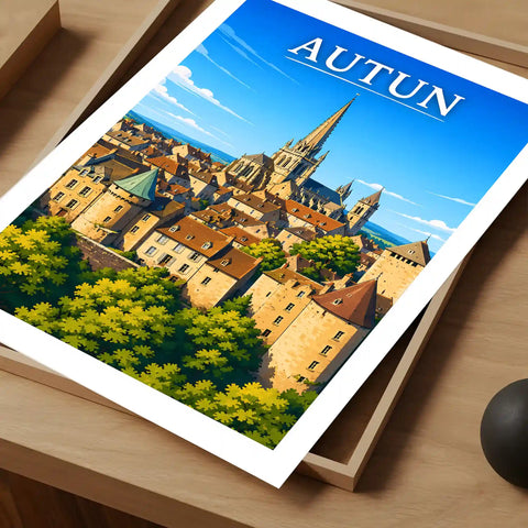Affiche - Autun