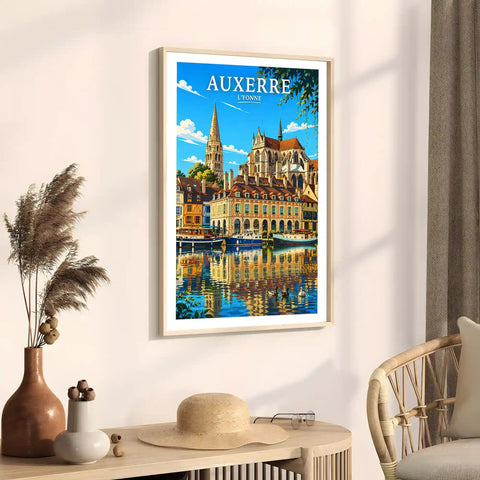 Affiche - Auxerre - L'Yonne
