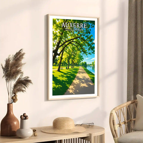 Affiche - Auxerre - Parc de l'Arbre Sec