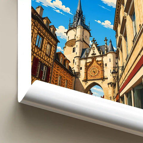 Affiche - Auxerre - Tour de l'Horloge
