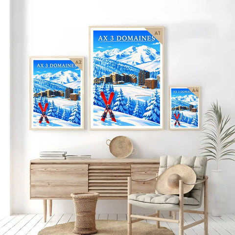 Affiche - Ax 3 Domaines