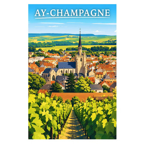 Affiche - Aÿ-Champagne
