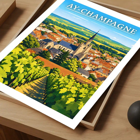 Affiche - Aÿ-Champagne