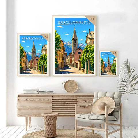 Affiche - Barcelonnette