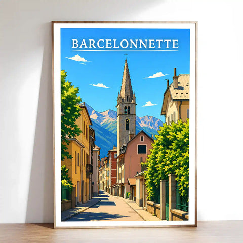 Affiche - Barcelonnette