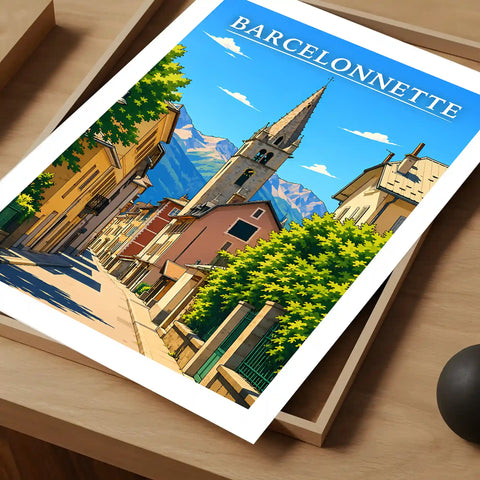 Affiche - Barcelonnette