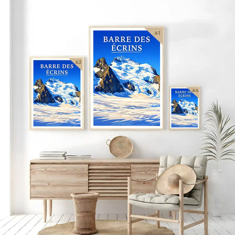 Affiche - Barre des Écrins