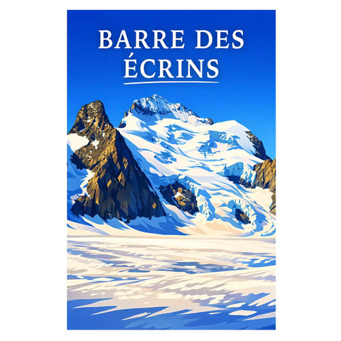 Affiche - Barre des Écrins