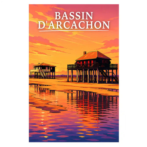 Affiche - Bassin d'Arcachon