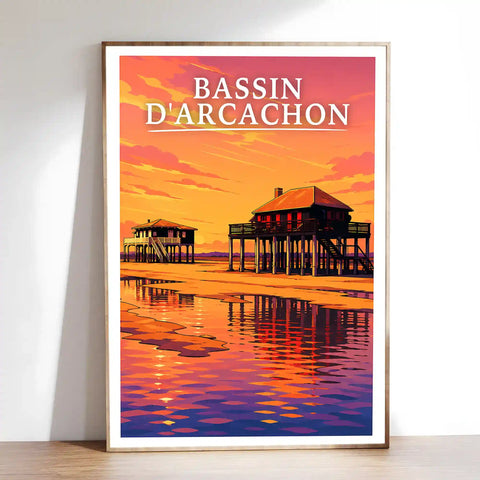 Affiche - Bassin d'Arcachon