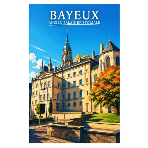 Affiche - Bayeux - Ancien Palais Épistoriale