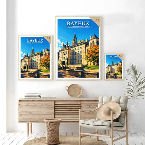 Affiche - Bayeux - Ancien Palais Épistoriale