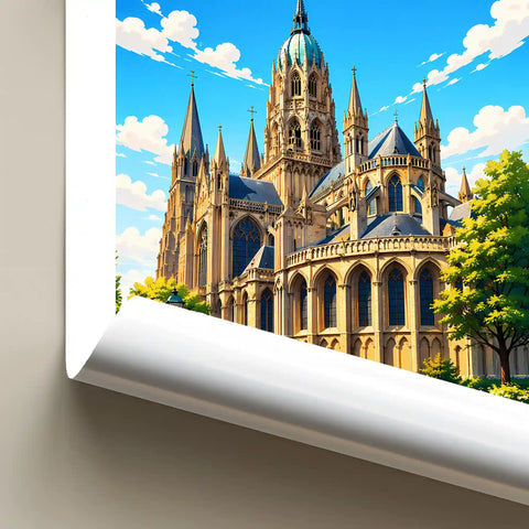 Affiche - Bayeux - Cathédrale Notre-Dame
