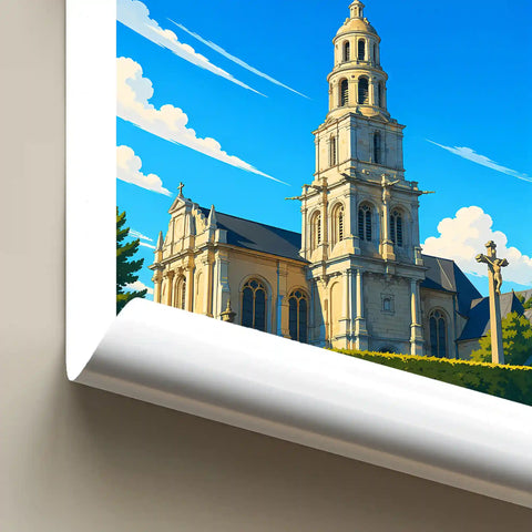 Affiche - Bayeux - Église Saint-Patrice