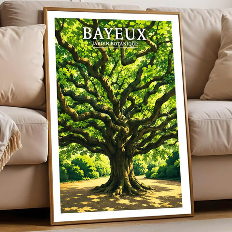 Affiche - Bayeux - Jardin Botannique