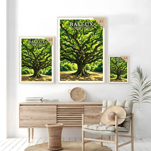 Affiche - Bayeux - Jardin Botannique
