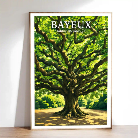 Affiche - Bayeux - Jardin Botannique