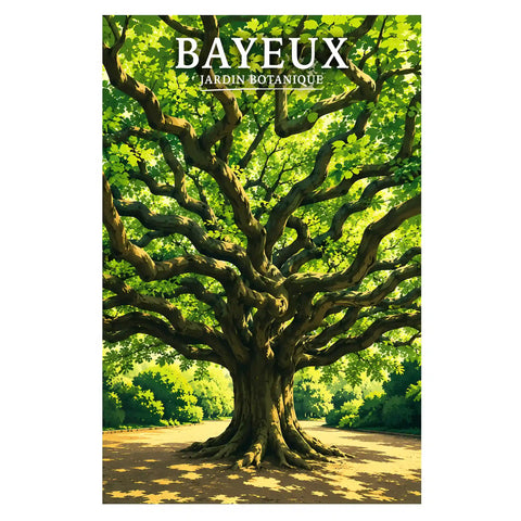 Affiche - Bayeux - Jardin Botannique