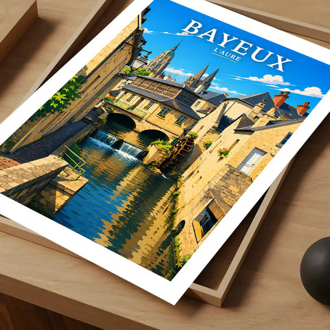 Affiche - Bayeux - L'Aure