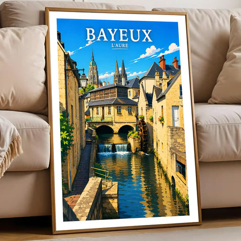 Affiche - Bayeux - L'Aure