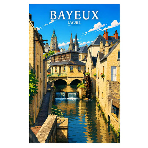 Affiche - Bayeux - L'Aure