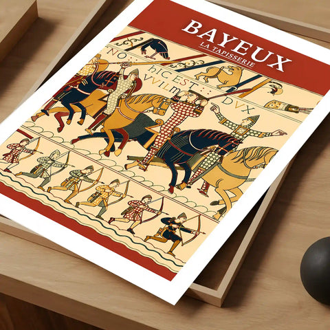Affiche - Bayeux - La Tapisserie