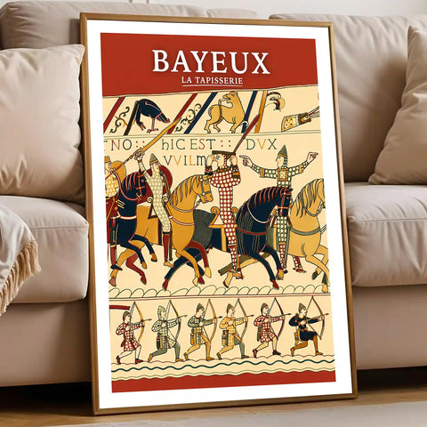 Affiche - Bayeux - La Tapisserie
