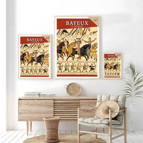Affiche - Bayeux - La Tapisserie